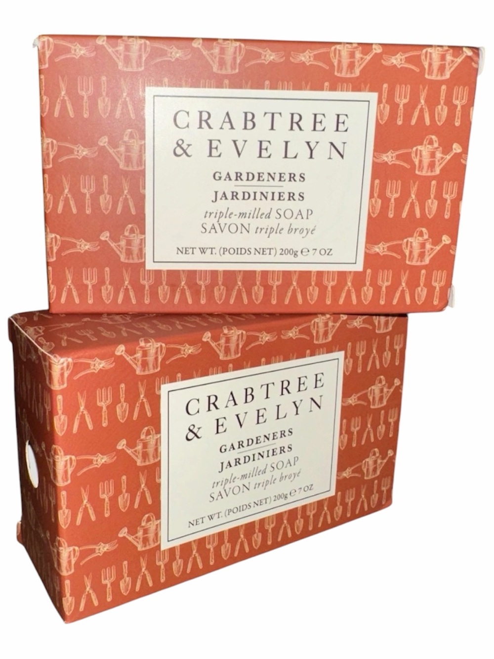 Crabtree & Evelyn Triple Milled Soap 7oz 2 pack - Gardeners